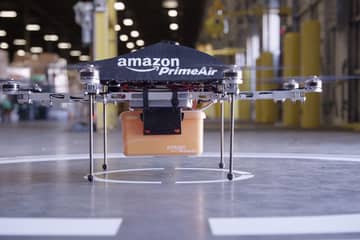 Amazon test drones in Nederland, Groot-Brittannië en Canada