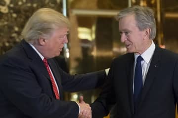 Bernard Arnault a rencontré Donald Trump