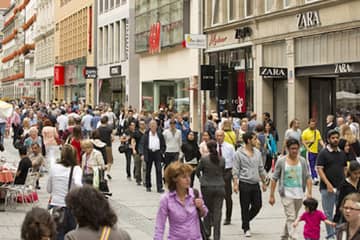 Studie: Nachfrage nach Einzelhandelsflächen in Deutschland schwächelt