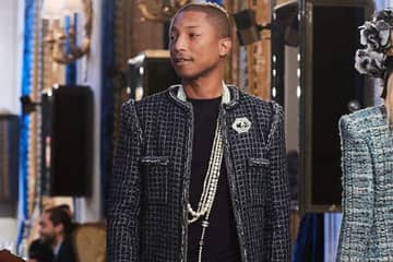 Pharrell becomes first man in Chanel handbag ads