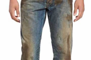 425 USD jeans coated with fake dirt go viral