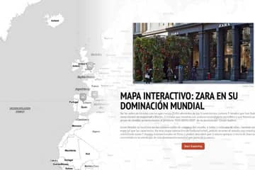 Mapa Interactivo: La dominación mundial de Zara por medio de sus establecimientos más importantes