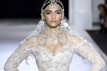 Sonam Kapoor dazzles as showstopper for Ralph & Russo couture show