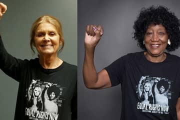 Gloria Steinem, Dorothy Pitman Hughes release t-shirt to support Equal Rights Amendment