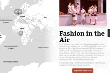 De evolutie van het stewardessen uniform: "Fashion in de Air"