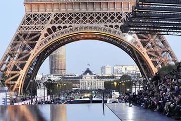 Saint Laurent walks on water at Paris fashion week