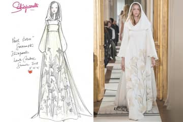 Schiaparelli et Swarovski : collaboration haute couture autour de la nacre et des perles de cristal