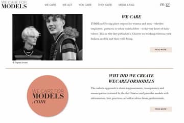 LVMH mette online il sito We care for models
