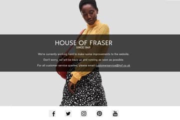 House of Fraser re-opens two distribution centers