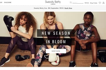 Sweaty Betty unveils new website to enhance shopping experience
