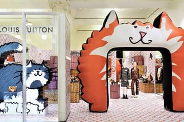 "Кошачий" поп-ап-стор Louis Vuitton открыт в Лондоне