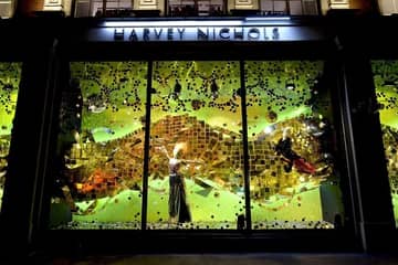 Harvey Nichols unveils Christmas windows
