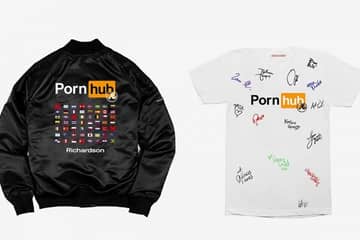 Adult website Pornhub launches fashion collection