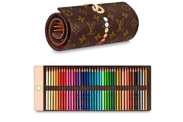 Louis Vuitton выпустил набор цветных карандашей стоимостью 900 долл