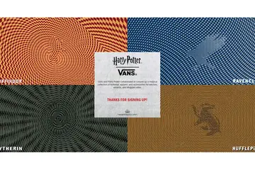 Vans teases Harry Potter collection