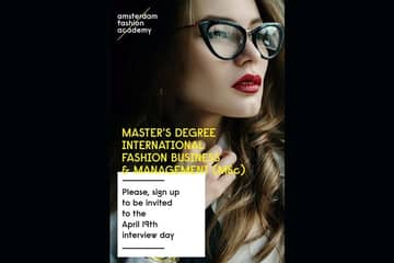 Become a CEO in the fashion industry with a 1-year Master’s degree in Amsterdam