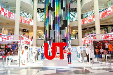 Uniqlo открыл pop-up магазин в ТРК "Атриум"