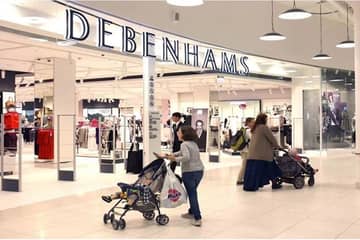 Debenhams закрывает 22 магазина