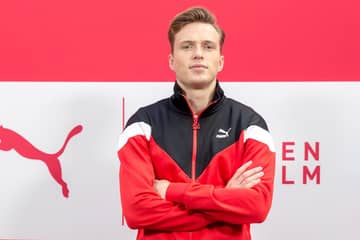 Puma is the new sponsor of world champion hurdler Karsten Warholm