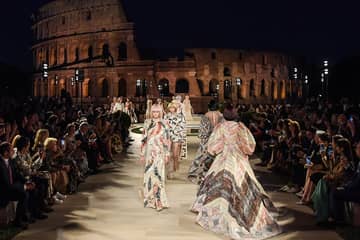 Fendi würdigt Karl Lagerfeld in Rom