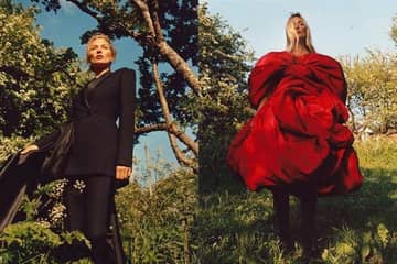 En imágenes: Kate Moss, protagonista de la campaña de Alexander McQueen AW19