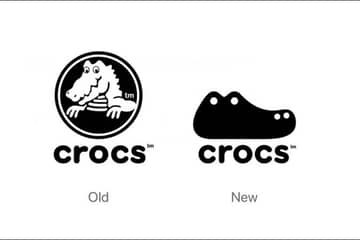 Представлен новый логотип Crocs: крокодил превратился в ботинок