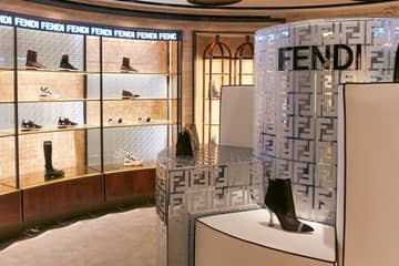 In Pictures: Fendi opens footwear pop-up in Harrods