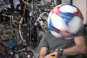 Adidas tests gravity's limits at the International Space Station
