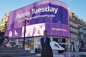 Retailers ‘go purple’ in support of disabled customers