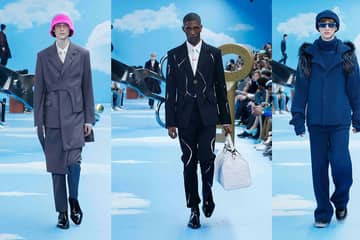 Abloh swaps streetwear for structure in Louis Vuitton AW20 menswear show