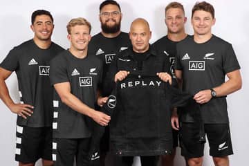 REPLAY BECOMES “OFFICIAL FORMALWEAR PARTNER" AND "OFFICIAL DENIMWEAR PARTNER" FOR THE ALL BLACKS