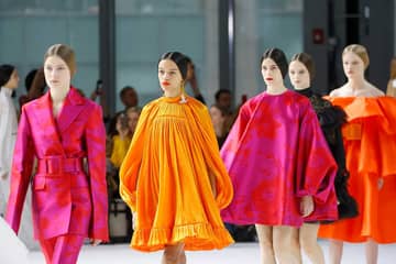 Carolina Herrera se viste de Delpozo durante la Semana de la Moda de Nueva York