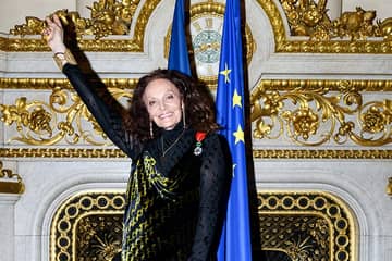 Diane von Furstenberg is nu officieel ridder van Légion d’Honneur 