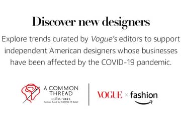 Vogue und CFDA schließen sich mit Amazon zusammen, um Designermode zu verkaufen