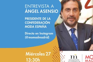 Momad invita al Presidente de la Confederación Moda España a un directo
