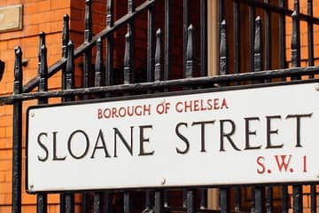 Stores on London’s Sloane Street reopen their doors