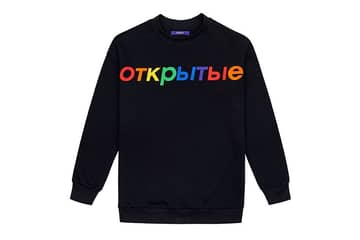 Fceight создал свитшоты и футболки для ЛГБТ-медиа «Открытые»