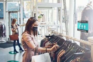 Shoppers avoid visiting clothing stores without social distancing guidelines