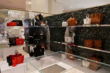 Ouverture d’un pop-up store Versace aux Galeries Lafayette Haussmann