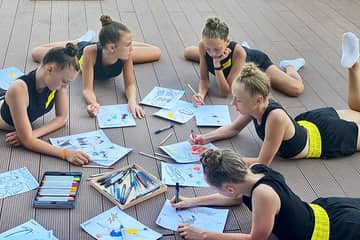 Zasport выпустил раскраски на тему художественной гимнастики