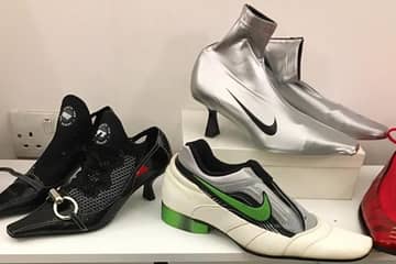 "Скрещенные" с кроссовками Nike туфли на каблуках стали популярными в соцсетях