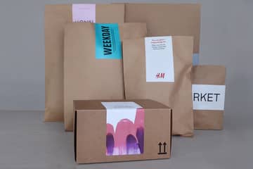 H&M tests multi-brand recyclable paper packaging system