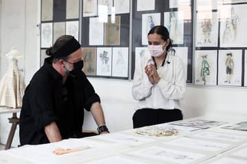 Accademia Costume & Moda students finalize collection of Valentino Industry Project