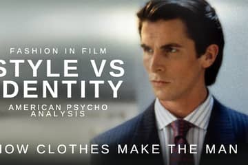Video: Kleren maken de man: een stijlanalyse van American Psycho