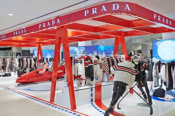В ЦУМе открыто pop-up пространство Prada On Ice