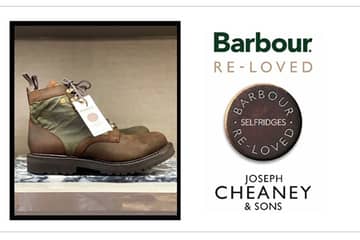 Cheaney x Barbour: Re-Loved capsule collection