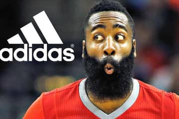 Adidas signe un partenariat avec la star américaine de basket James Harden