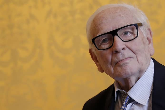 Murió el diseñador de moda francés Pierre Cardin