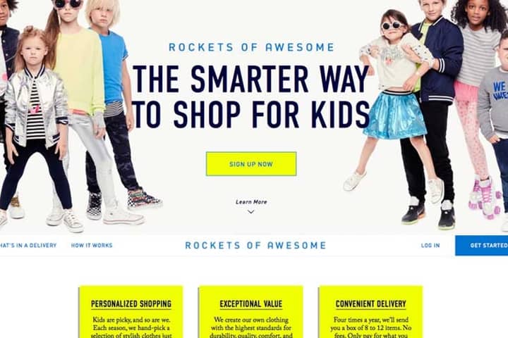 Rockets of Awesome makes shopping for kids' clothes easier with