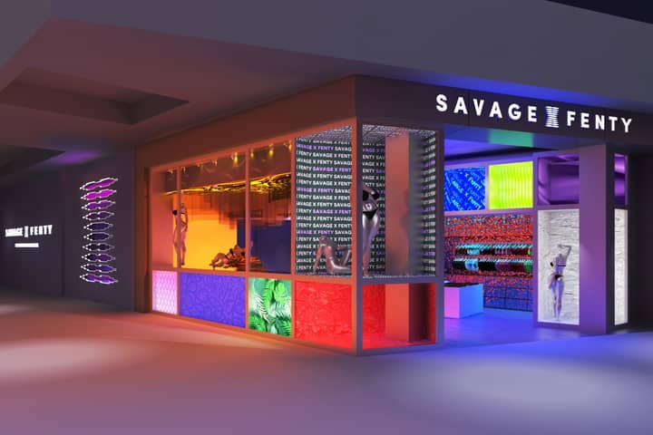 Savage x Fenty opens Las Vegas store with AR body-scan tech